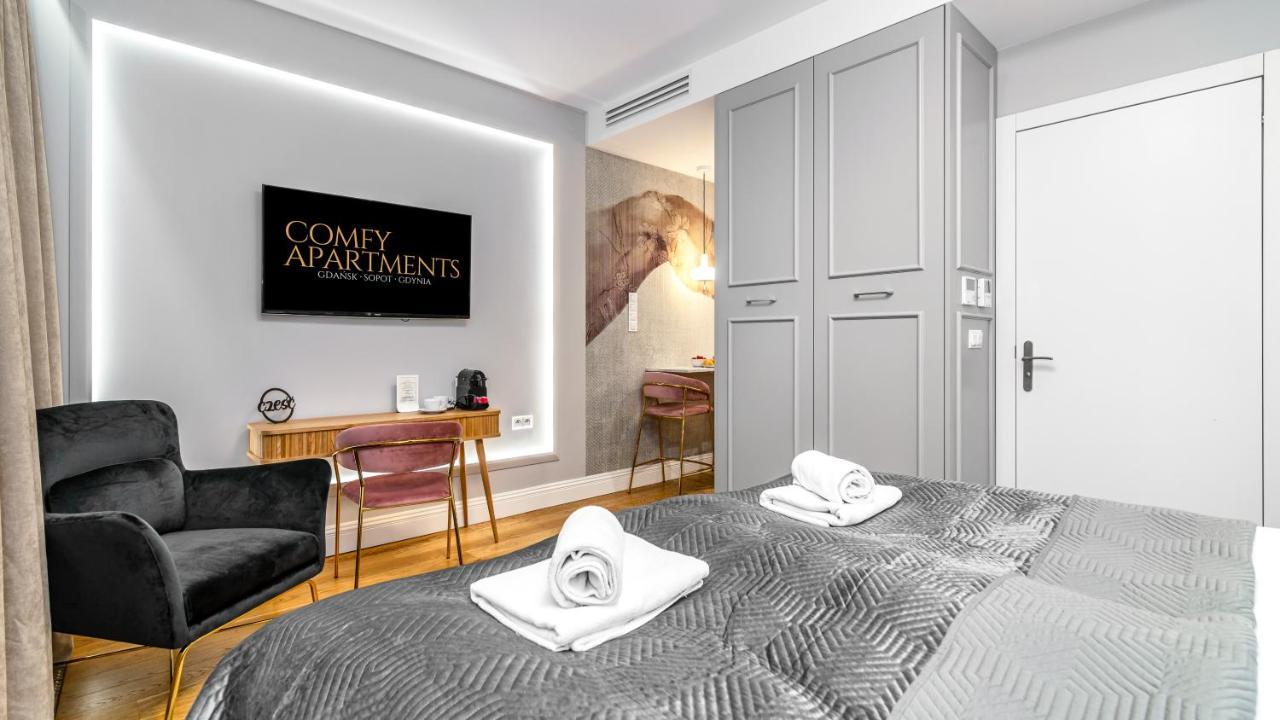 Comfy Apartments - Lux Na Fali - Monte Cassino ソポト エクステリア 写真
